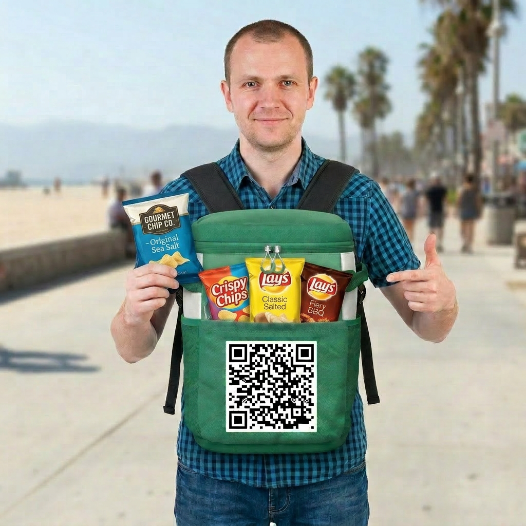 Chips y snacks con Vende Móvil